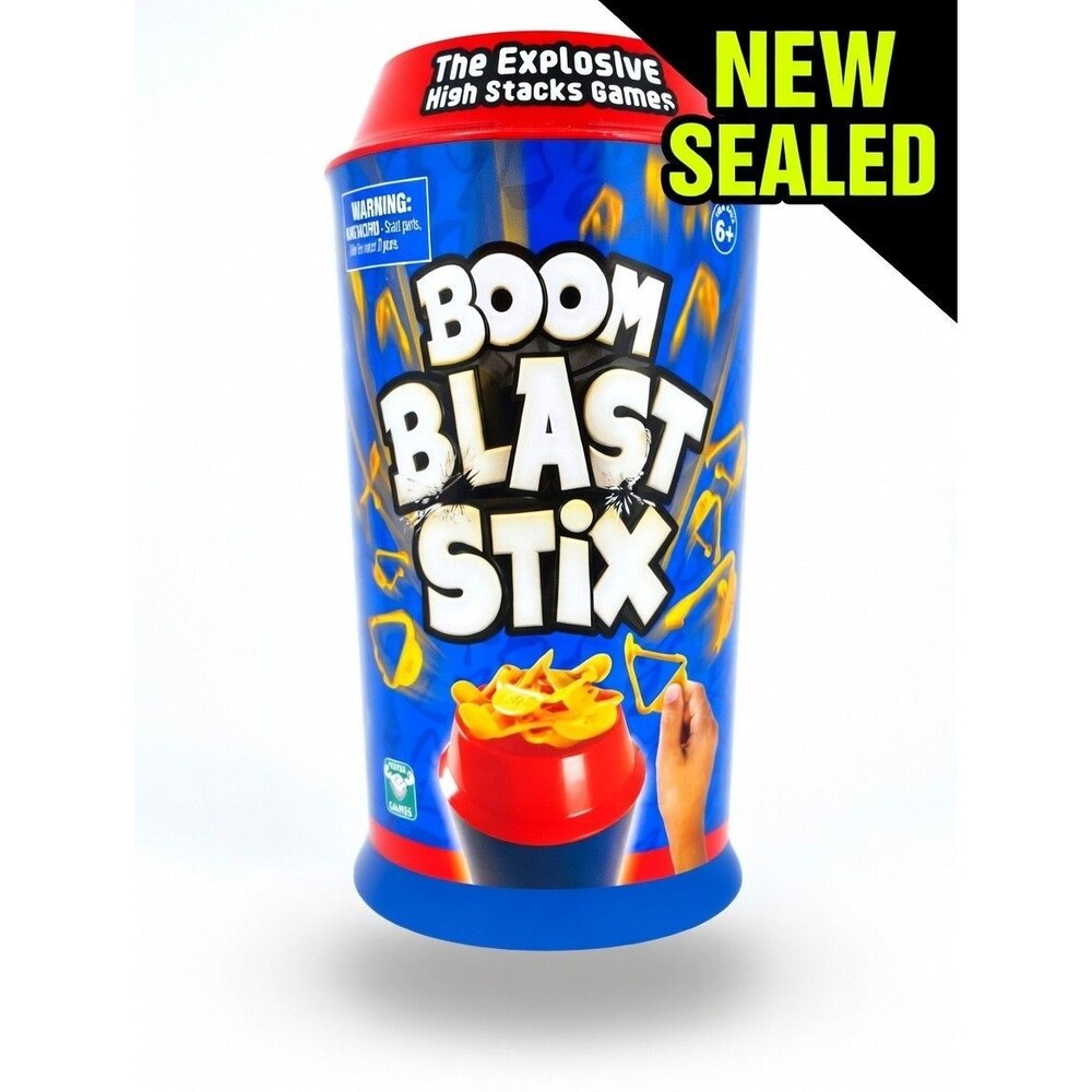 Boom Blast Stix The Explosive High Stacks Game Moose Games New Sealed